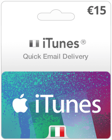15 Italy ITunes Gift Card My Gift Card 15 italy itunes gift card my gift card