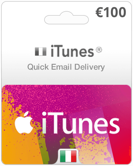 €100 Italy iTunes Gift Card | My Gift Card