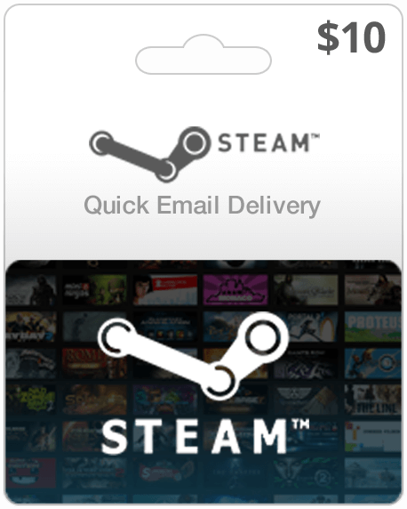 $10 Steam Game Card | My Gift Card